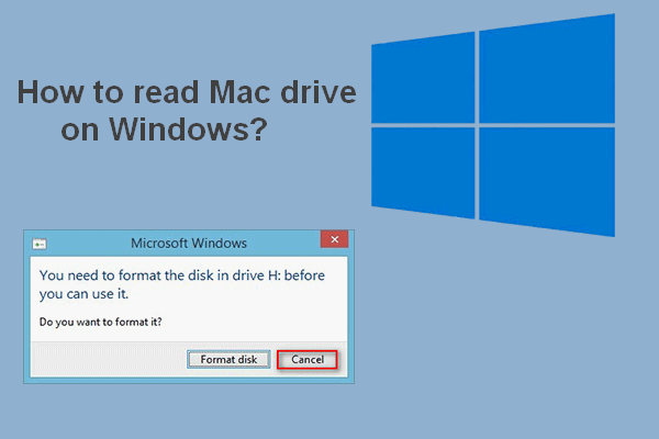drive format for windows and mac